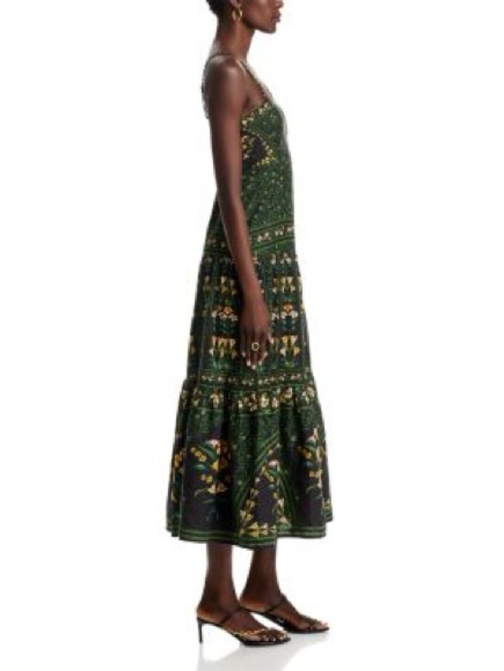 FARM Rio Flowers Arch Sleeveless Maxi Dress Size S - Picture 2 of 7